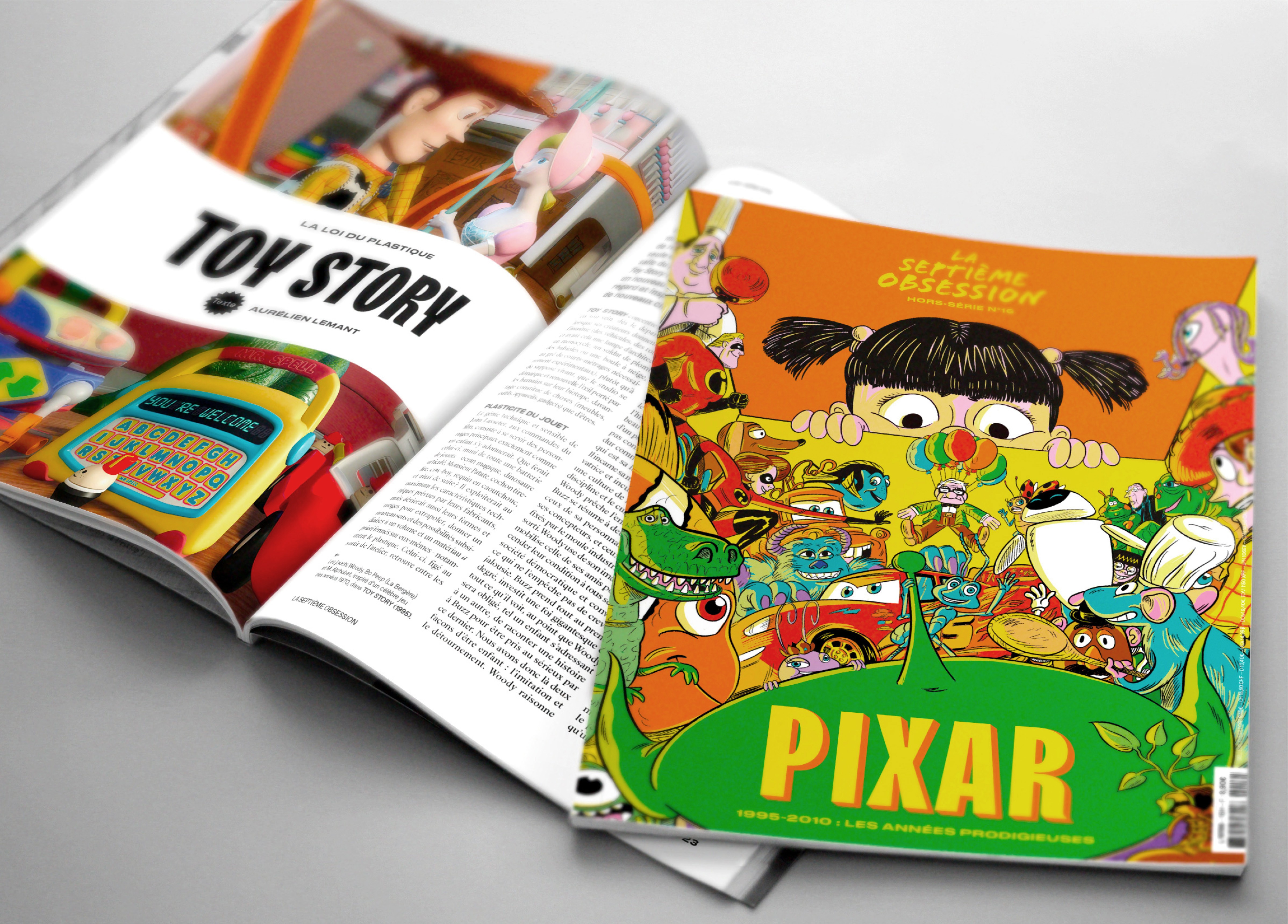 La Septieme Obsession Special issue 16 - Pixar